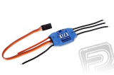 Combo set střídavého elektromotoru s regulátorem otáček 12A pro modely letadel: větroň 220g, trenér 220g, akro 180g, 3D 130g, KV2300 ot./min na V, napájení Lixx 1-2s. Včetně gumičkového unašeče pro pevnou vrtuli. FOXY