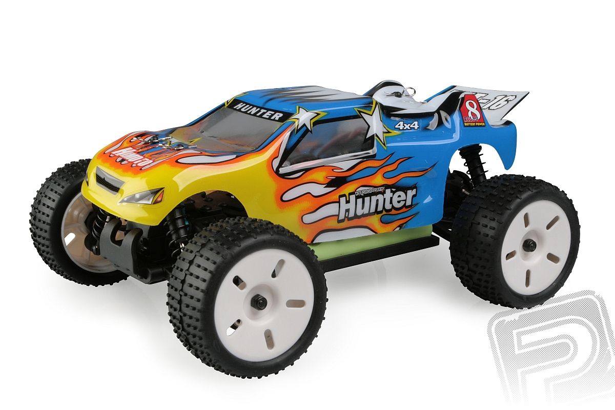 Himotto Truggy 1/16 RTR 2,4 GHz - modrá Himoto