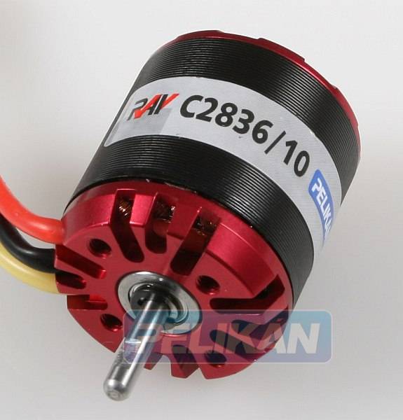 RAY C2836/10 outrunner brushless motor pelikan